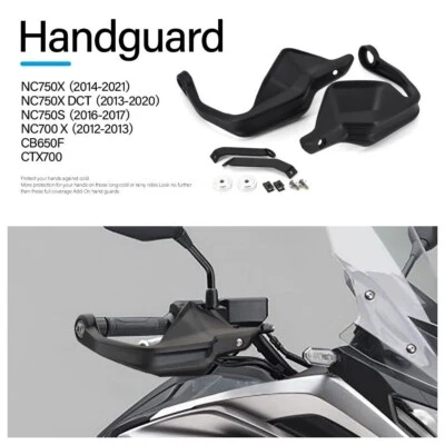 1 par de protectores de manos protectores para Honda NC700 X NC750 X DCT NC750S 2012-2020 Foto 1 de 4
