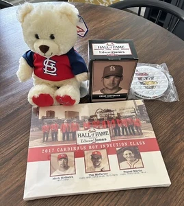 Springfield/STL Cardinals SGA - 4 Item Lot (Stl Card HOF Canvas and plaque plus) - Picture 1 of 5