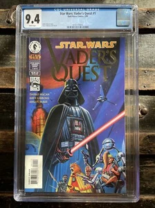 Star Wars: Vader's Quest #1 CGC 9.4 | Variante de lámina dorada | 1999 | Dyam Forces - Imagen 1 de 3