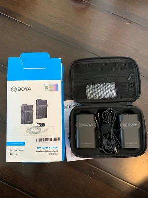 BOYA - 双声道数字无线麦克风套件 - BY-WM4-PRO — 第 1/4 张图片