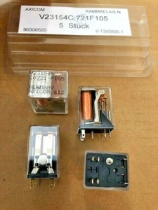 1 Stück Relay / Relais - V23154C721F105 - Axicom - 9-1393806-1 - Picture 1 of 1