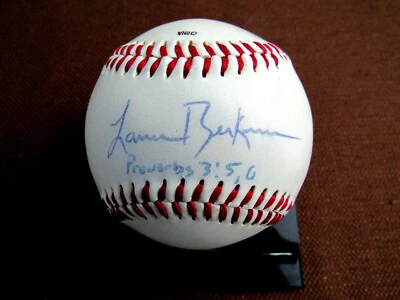 LANCE BERKMAN 2011 WSC CARDS ASTROS YANKEES SIGNED AUTO VTG ONL BASEBALL PSA/DNA - Image 1 of 3