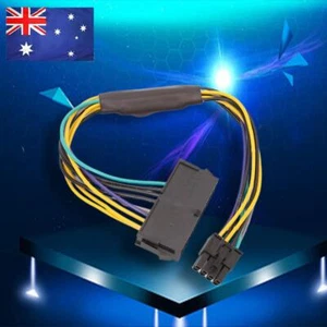 ATX 24Pin To 8Pin Power Supply 30cm Long for DELL Optiplex 3020 7020 9020 8-pin - Afbeelding 1 van 12