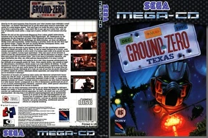 Texas Ground Zero Spare Game Case + Box Art Work Cover Only - Picture 1 of 2