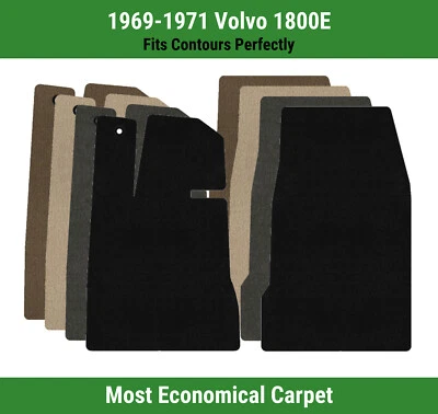Alfombrillas de primera fila Lloyd Velourtex para Volvo 1800E 1969-1971  Foto 1 de 4