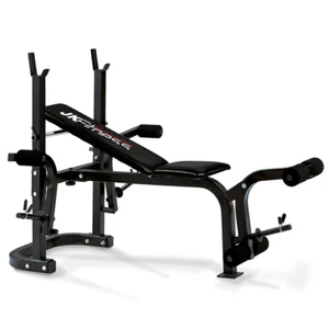 JK Fitness Banco de gimnasio ajustable con soporte para barra jk6060 Negro - Imagen 1 de 4