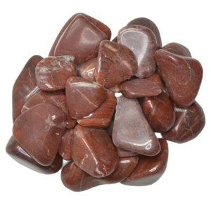 Piedras caídas de dolomita a rayas rojas de 1 lb - Grado 1 - Medianas - 1" a 1,5" - Imagen 1 de 2