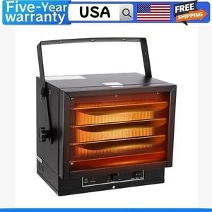 💹Electric Garage Heater 10000W 240V Overheat Protection Hard-Wired Ceiling Moun - Picture 1 of 9