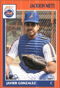 1990 Jackson Mets Grand Slam #13 Javier Gonzalez