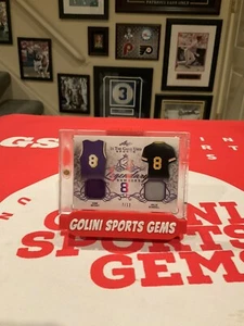2019 Kobe Bryant &Willie Stargell Leaf in the game Duel 7/12 legendary Jerseys - Picture 1 of 2