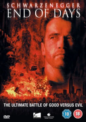 End of Days DVD (2005) Arnold Schwarzenegger, Hyams (DIR) cert 18 Amazing Value - Image 1 of 2