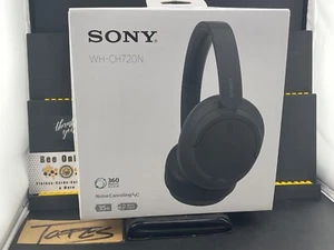 Sony WH-CH720N Wireless Over-Ear Headphones - Black - Picture 1 of 3