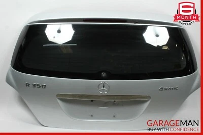 06-10 Mercedes W251 R350 Tapa maletero puerta trasera escotilla montaje plateado OEM Foto 1 de 4