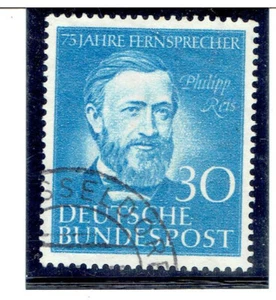 ALEMANIA 1952 Servicio telefónico FU CV $14,00 - Imagen 1 de 1