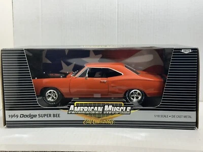 Dodge Super Bee 1969 Ertl American Muscle naranja 1:18 coche modelo fundido a presión #39 Foto 1 de 4