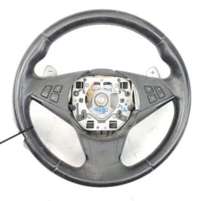 BMW M6 E64 E63 2007 volante cuero palanca de cambios wo calentador con interruptor OEM Foto 1 de 4