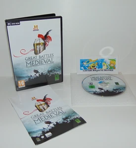 Great Battles Medieval History Channel RPG Estrategia Windows PC DVD-Rom - Imagen 1 de 4