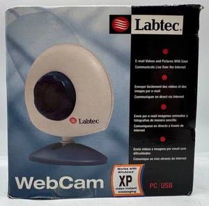 Vintage Labtec USB WebCam Sealed NOS for Windows 95 98 ME 2000 XP - Picture 1 of 5
