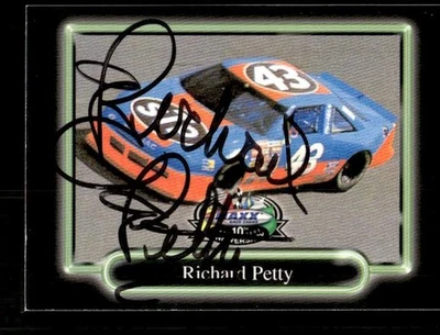 1998 Maxx 10th Anniversary #84 Richard Petty HAND SIGNED AUTO - Image 1 of 2