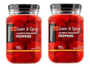 Peppadew Piquant Mild - Sweet & Spicy Peppers 400g - Pack 2 - Picture 1 of 1