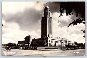 Lincoln Nebraska Kapitol Gebäude Architektur Vintage Postkarte - Bild 1 von 3