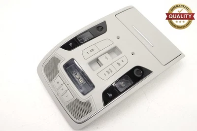 2012 - 2018 AUDI A6 A7 S6 S7 FRONT OVERHEAD CONSOLE DOME LIGHT PANEL GRAY OEM - Image 1 of 4