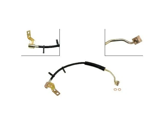 Manguera de freno delantera derecha 88CVJP17 para Lincoln Navigator 1998 1999 2000 2001 2002 Foto 1 de 1