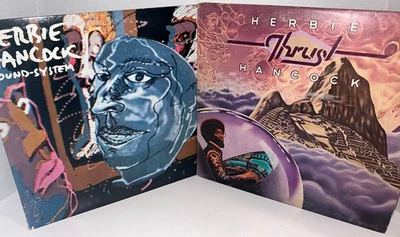 Herbie Hancock Sound-System & Thrust Vinyl Records. Sweet Jazz! Foto 1 de 4