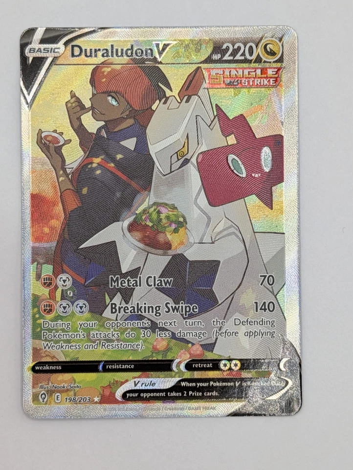 Duraludon V (Alternate Full Art) 198/203 SWSH07: Evolving Skies Holo - Image 1 of 2
