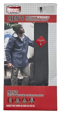 Wrangler Workwear #11821 NUEVO Pantalón Térmico Peso Pesado Funcional Para Hombre Foto 1 de 2