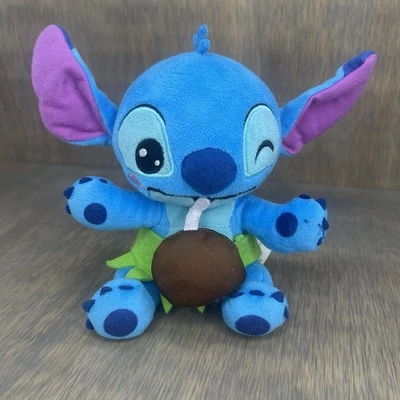 Disney Winking Stitch with Coconut 5" Stuffed Plush Feed Me Series Blue - Image 1 of 3