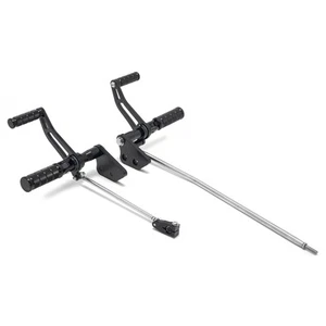 CNC Forward Control Antiskid Footpegs fit Dyna Super Glide Custom FXDC 2005-2014 - Picture 1 of 14