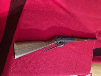 Wood Stock Plastic Forearm Daisy Model 95 BB Gun, Works But Weak - Image 1 of 4