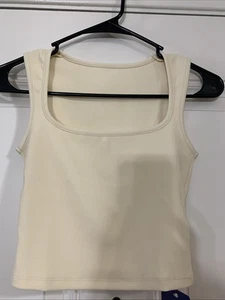 Tank Top for Women Crop Square Neck Women's Tank size XS - Picture 1 of 5