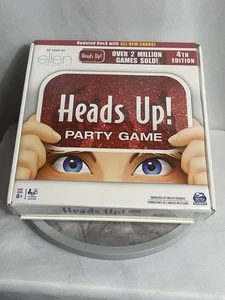 Heads Up Party Game 4th Edition Spin Master Ellen Show Family Fun Complete - Picture 1 of 7