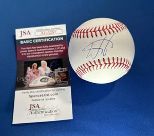 Wander Franco Auto Signed OML Baseball Ball JSA COA Rays - Picture 1 of 2