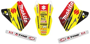 Graphics for Suzuki RM125 250 2001-2012 Decals RC Replica - Picture 1 of 1
