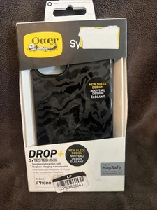 OtterBox Symmetry+ Series Case MagSafe for iPhone 14 Plus Rebel (Black Tiger) - Picture 1 of 2