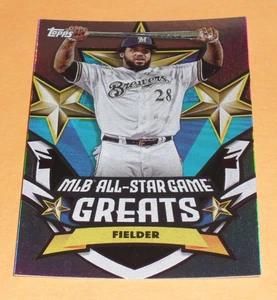2025 Topps All Star Game Greats Prince Fielder #ASGG-12 Milwaukee Brewers - Picture 1 of 2