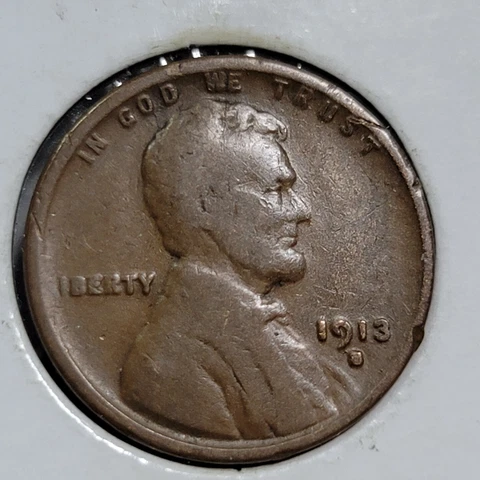 1913 S San Francisco LINCOLN CENT KEY DATE 6882 Cover