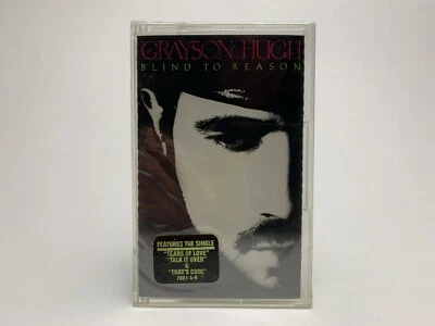 *SEALED* Grayson Hugh "Blind To Reason" 1988 RCA 7661-4-R Cassette Tape - Image 1 of 3
