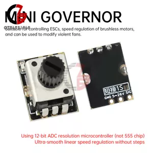 DC 2.6-26V Mini ESC Tester Brushless Fan Simple Aeromodelling Motor PWM Governor - Picture 1 of 14