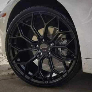 20'' Giovanna Monte Carlo Black Wheels  Audi Q7 Q5 Tires A7 A8 Atlas Q8 SQ5 A5 - Picture 1 of 4