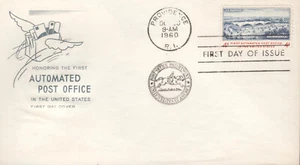 1960 FDC - Scott# 1164 - Automated Post Office - Farnum - Picture 1 of 1