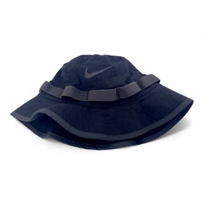 Nike Dri-FIT Apex Black DM3329-010 Boonie Bucket Hat Adult Size S/M - Picture 1 of 4