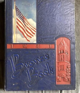 1941 Central State College, University of Central Oklahoma Yearbook Bronze - Picture 1 of 5
