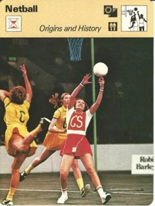 1977-79 Sportscaster Card, #75.11 Netball, England, Australia, Wembley - Picture 1 of 1