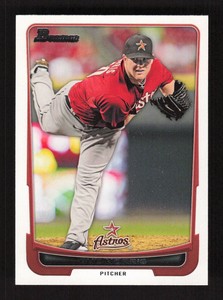 2012 Bowman   Bud Norris #172 Houston Astros
