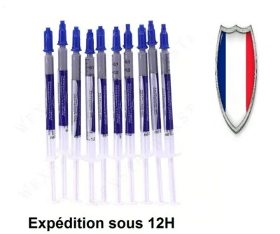 1 Seringue 1g Pâte Thermique   Argent Processeur Cpu  Gpu Console PS4 - Photo 1/3