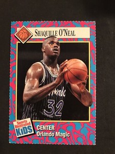 1993 Sports Illustrated For Kids Shaquille O’Neal Shaq Rc #131 Orlando Magic